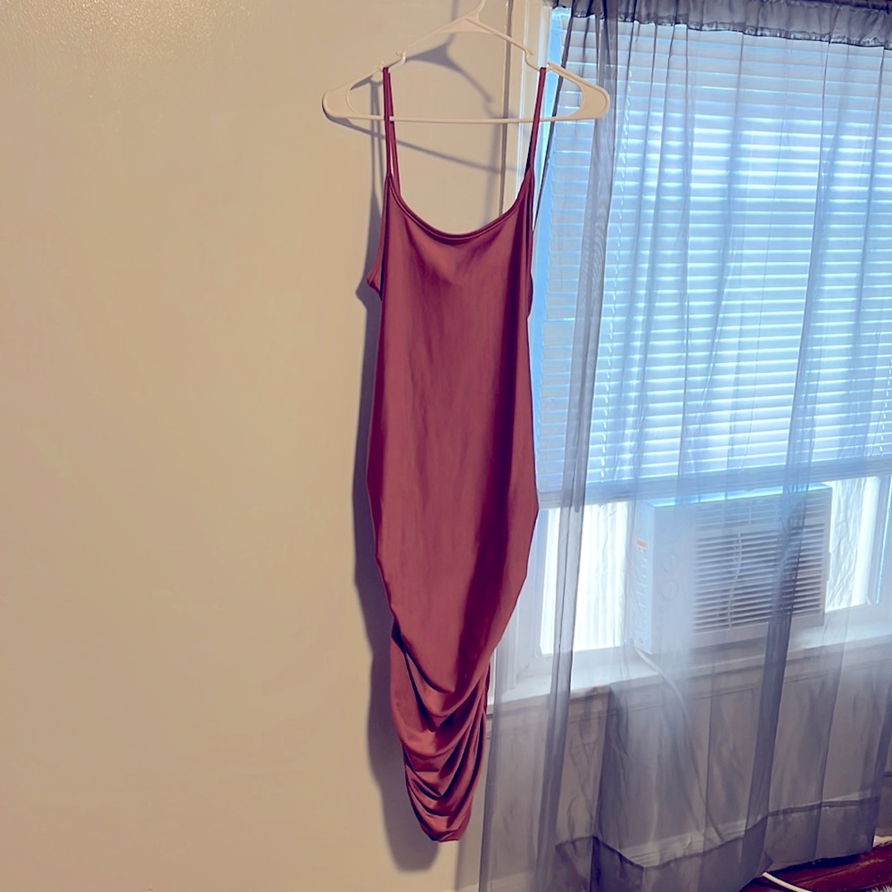 Madrag Dark Mauve Maxi Dress Size Large